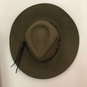 Wide Brim Felt Hat